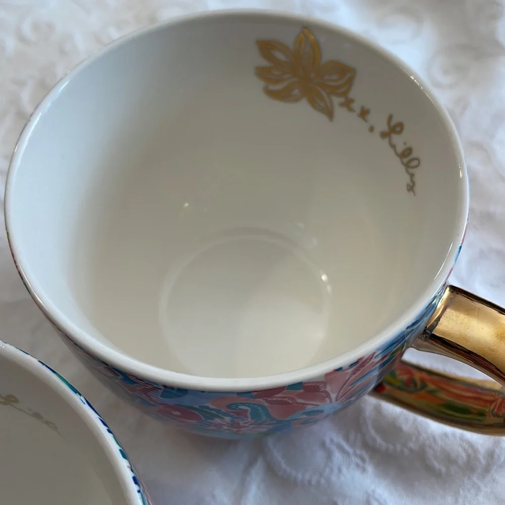 Two Lilly Pulitzer Mugs